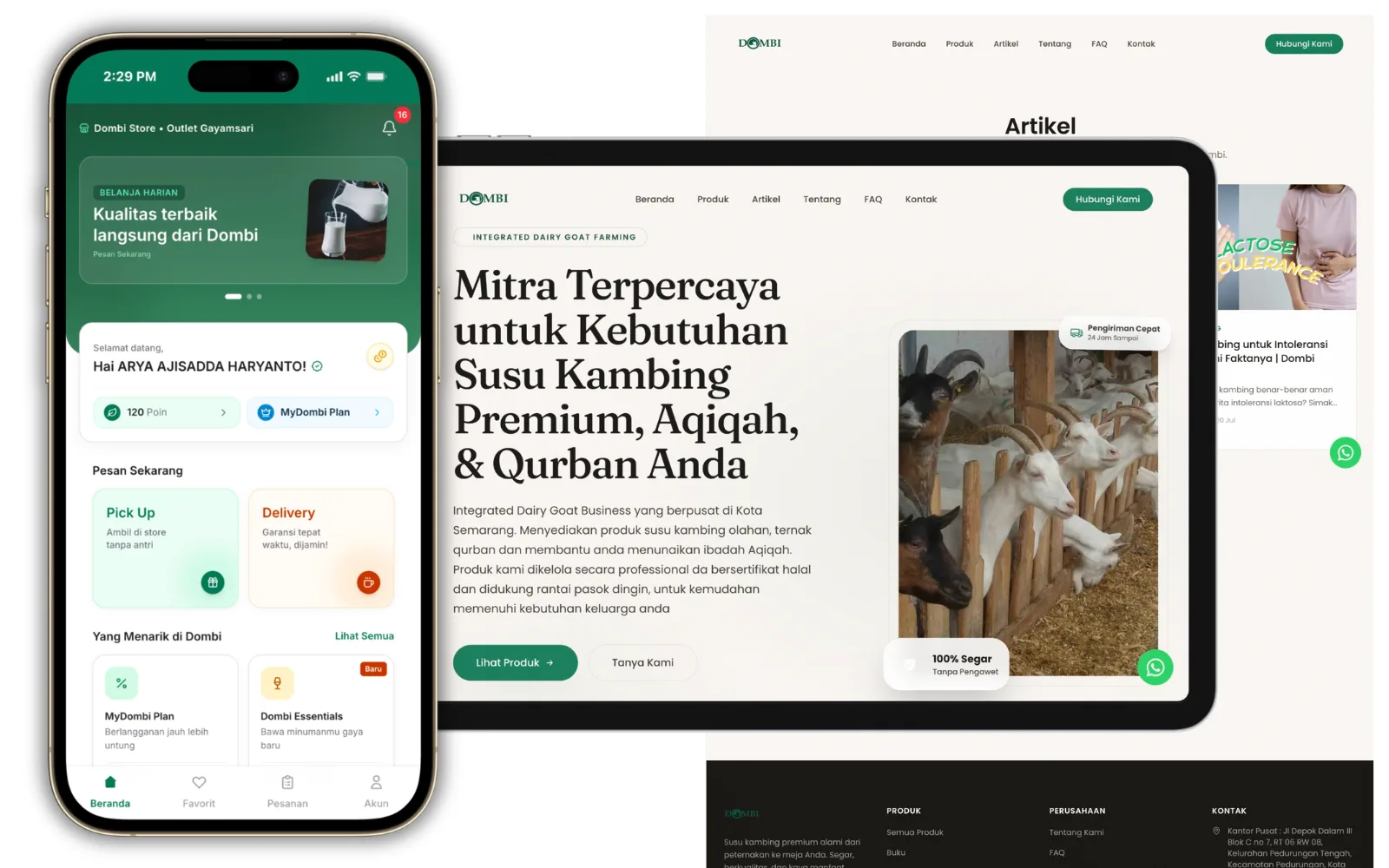 DombiCenter CMS and E-Commerce preview